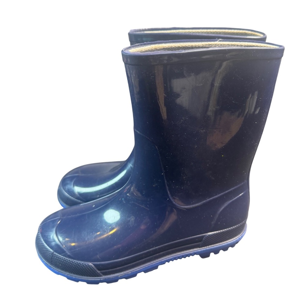 Kids Navy Blue Rain B Size 13 Canada Waterproof Rubber Target Walmart‎ Wellies